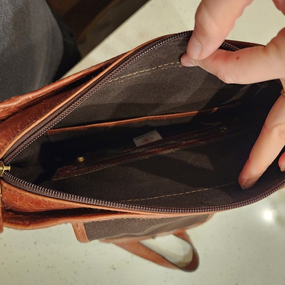 Real Leather UTZ KEM mini back pack boho style - Picture 5 of 6